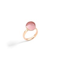 Anello Florilège de Vie Donna Rosèe du Matin in Oro Opale R12L-ROS - R12L-ROS